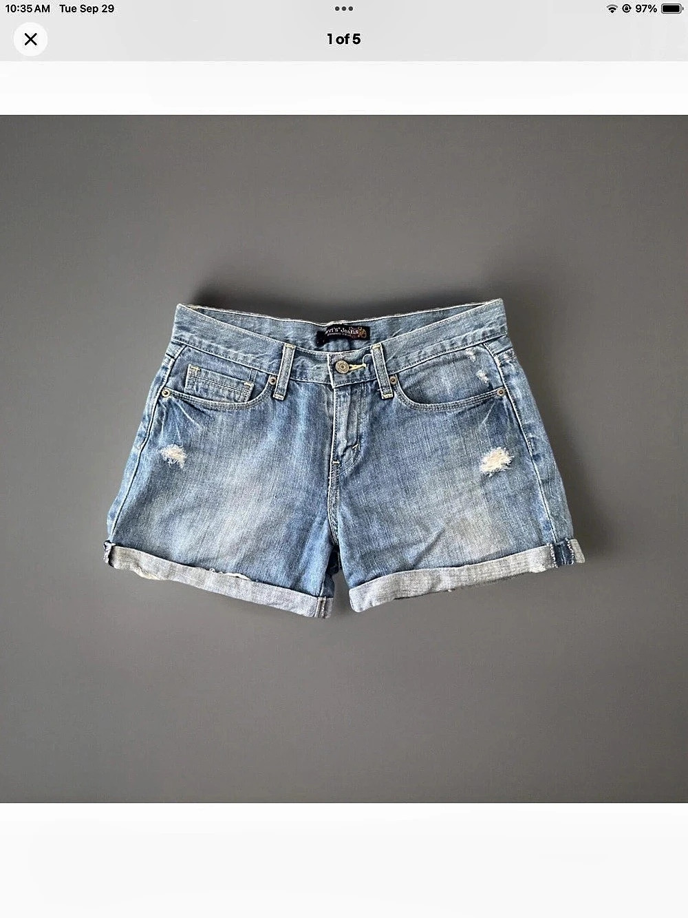Levi's Women's Denim Jean Shorts Size 3